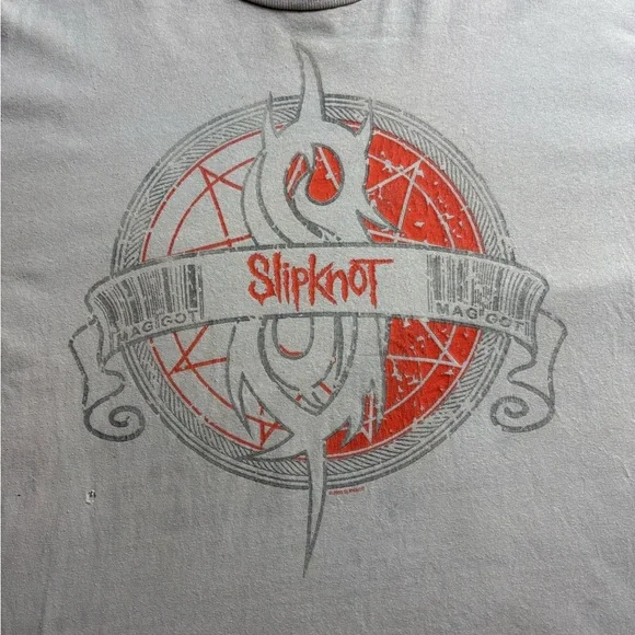 Vintage Slipknot Logo Band T-shirt Size XL - Picture 4 of 7